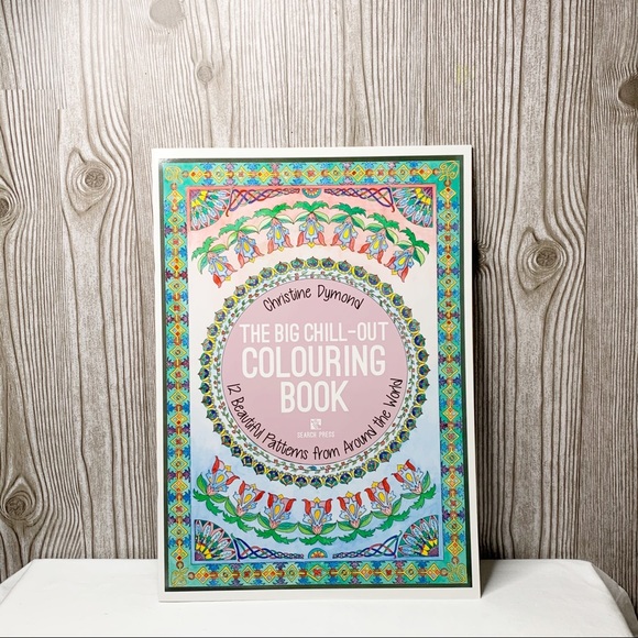 NWT The Big Chill-Out Coloring Book over 1ft Tall - Picture 8 of 8